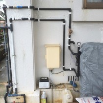 軟水機浄水器導入実績：今帰仁村K様宅