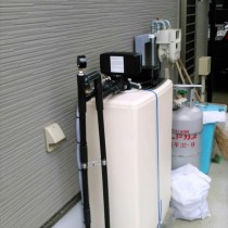 軟水機浄水器導入実績：本部町M様宅 新築住宅