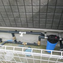 軟水機浄水器導入実績：南城市T様宅