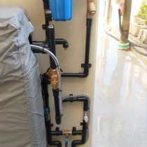 軟水機浄水器導入実績：本部町G様宅　新築住宅