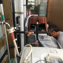 軟水機浄水器導入実績：本部町U様宅