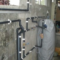 軟水機導入実績：金武町Y様宅　二世帯住宅