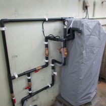 軟水機導入実績：北谷町K様宅