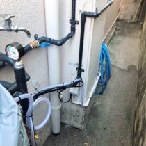 軟水機浄水器導入実績：八重瀬町H様宅