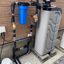 軟水機浄水器導入実績：八重瀬町M様宅