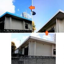 外壁塗装及び補修工事実績：宜野湾市N様宅