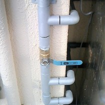 水道配管取替え・加圧ポンプ実績：沖縄市Ｏ様宅①