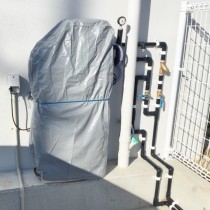 軟水機浄水器導入実績：金武町N様宅　新築住宅