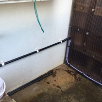 軟水機浄水器導入実績：本部町U様宅