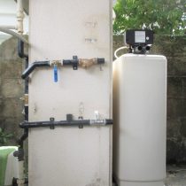 軟水機浄水器導入実績：沖縄市K様宅