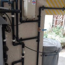 軟水機浄水器導入実績：本部町U様宅