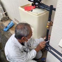 軟水機浄水器導入実績：南風原町M様宅