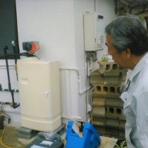 軟水機浄水器導入実績：本部町Ｔ様宅