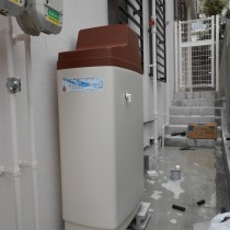 軟水機導入実績：北谷町Y様宅　二世帯住宅