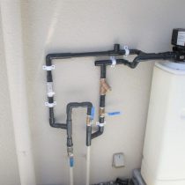 軟水機浄水器導入実績：名護市N様宅　新築住宅