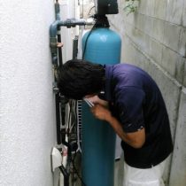 軟水機浄水器導入実績：浦添市Ｇ様宅