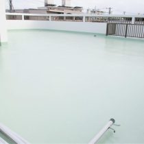 防水工事・外壁塗装工事実績：宜野湾市Ｕ様宅　（屋上防水工事）