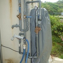 軟水機導入実績：八重瀬町T様宅