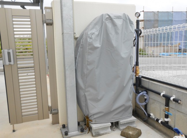 軟水機導入実績：八重瀬町T様宅　新築住宅