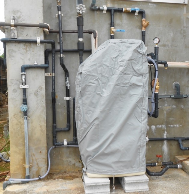 軟水機導入実績：金武町N様宅