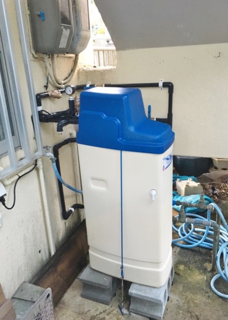 軟水機浄水器導入実績：本部町Ｉ様宅