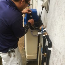 軟水機浄水器導入実績：本部町N様宅