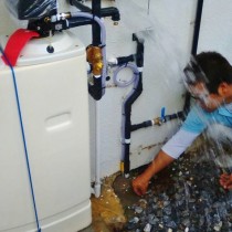 軟水機浄水器導入実績：浦添市K様宅