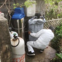 軟水機浄水器導入実績：本部町Y様宅