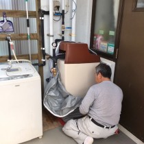 軟水機浄水器導入実績：本部町U様宅
