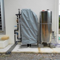 軟水機浄水器導入実績：本部町Ｔ様宅　新築住宅