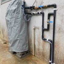 軟水機浄水器導入実績：本部町Ｎ様宅
