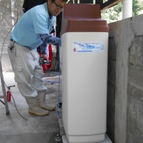 軟水機浄水器導入実績：今帰仁村Ｎ様宅　新築住宅