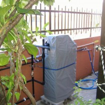 軟水機浄水器導入実績：西原町S様宅