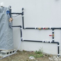 軟水機導入実績：八重瀬町U様宅　新築住宅