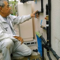 軟水機浄水器導入実績：沖縄市Ｍ様宅　新築住宅