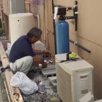 軟水機導入実績：那覇市Ｙ様宅　新築住宅