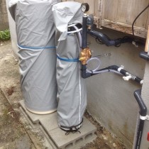軟水機導入実績：八重瀬町T様宅