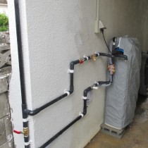 軟水機導入実績：八重瀬町K様宅