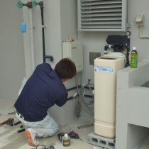 軟水機導入実績：八重瀬町K様宅　新築住宅