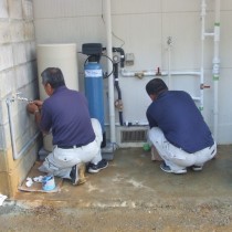 軟水機導入実績：今帰仁村M様宅　新築住宅