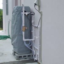 軟水機導入実績：本部町N様宅　新築住宅