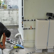 軟水機導入実績：北谷町T様宅