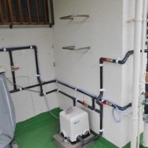 軟水機導入実績：北中城村A様宅　二世帯住宅