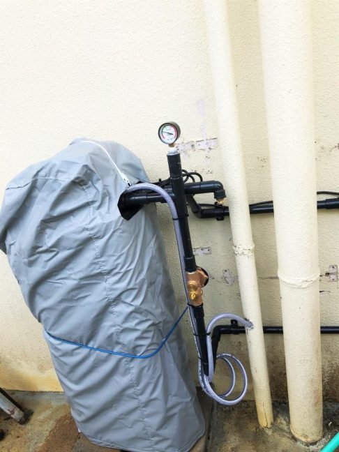 軟水機浄水器導入実績：金武町Y様宅
