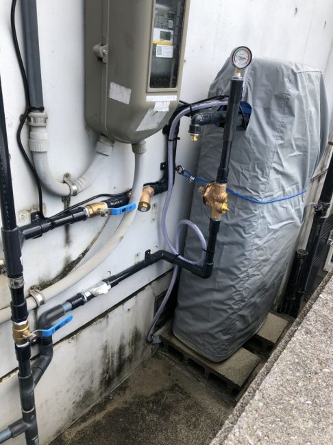 軟水機浄水器導入実績：浦添市T様宅