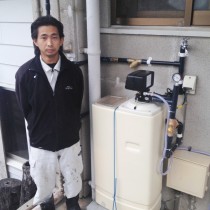 軟水機導入実績：うるま市Ｉ様宅