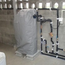 軟水機導入実績：八重瀬町N様宅 新築住宅
