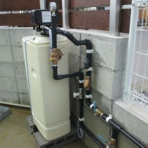 軟水機導入実績：八重瀬町O様宅　新築住宅