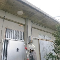 防水工事・塗装工事実績：南城市Ｔ様宅　（外壁塗装工事①）