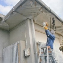 防水工事・塗装工事実績：南城市Ｔ様宅　（外壁塗装工事②）